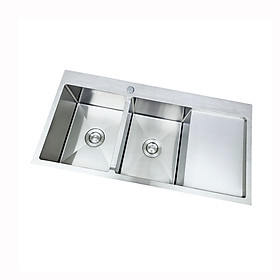 Mua Chậu Rửa Chén Bát Schmidt 12050 2 Hố +1 Bàn Inox Cao Cấp 201/304   Bồn Rửa Mặt  Chau Rua Chen  Nguyên Đúc 120x50x23   Thiết Kế Kiểu Dáng Sang Trọng  Đẹp Mắt  Gọn Gàng- Hàng Chính Hãng