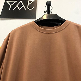 Áo Thun Trơn Unisex VÀNG/TÍM/XÁM/ĐEN/TRẮNG/NÂU/TAN form Nam Nữ unisex ️ Kiểu áo phông form rộng Jaystoree