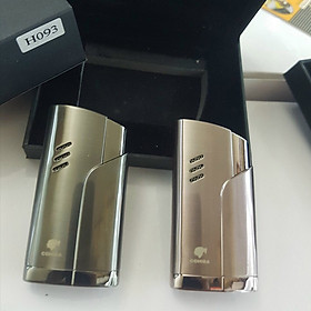 Mua Vỏ Hột Quẹt Bật Lửa khò 3 tia cực mạnh H093 kiêm đục đẹp độc lạ - dùng gas cao cấp