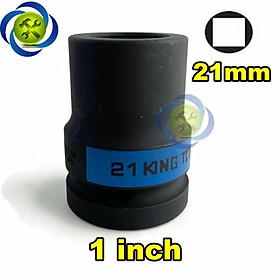 Mua Tuýp vuông Kingtony 853421 loại 1 inch 4 cạnh đen 21mm