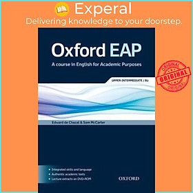 Sách - Oxford EAP: Upper-Intermediate/B2: Student's Book and DVD-ROM Pack by Sam McCarter (UK edition, paperback)