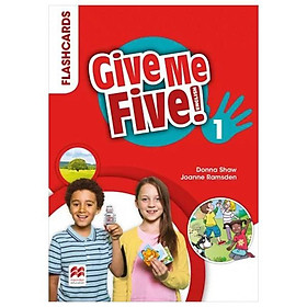 Sách ngoại văn: Give Me Five! Level 1 Flashcards - Fahasa