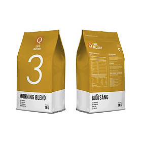 SaleBox - Thông tin mua sắm, khuyến mãi 27 Cà Phê Trần Quang Q Factory No.3 Buổi Sáng – Dạng Bột Pha Phin (1 Kg) giá chỉ 123000 VND