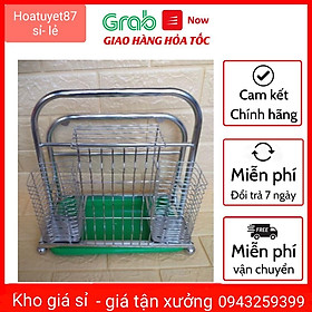 Giá đựng dao inox- kệ để dao thớt đa năng có khay hứng nước