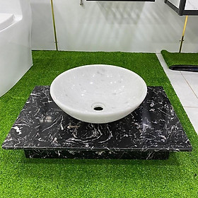 Mua Bàn đá lavabo với vật liệu đá hoa cương cùng các kích thước khác nhau phù hợp với mọi lavabo dương bàn
