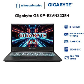 Mua Laptop Gigabyte G5 KF-E3VN333SH (i5-12500H | 8GB | 512GB | GeForce RTX 4060 8GB) Hàng chính hãng