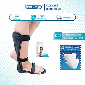 Nẹp chân nhựa poly propylene United Medicare (D07) 