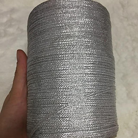 Mua Cuộn dây kim tuyến màu trắng xám 1000m dài