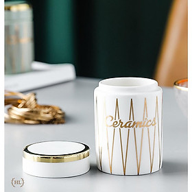 Mua Lọ đựng tăm sứ cao cấp - 3 màu siêu đẹp