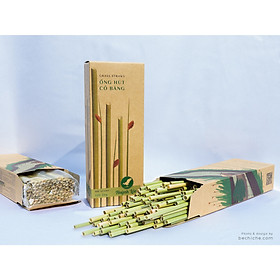 Mua Ống hút cỏ bàng Huỳnh Lâm - Grass Straw - 100 ống/hộp