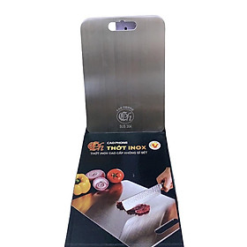 Mua THỚT INOX 304 CAO CẤP SIZE LỚN Kháng Khuẩn Cường Lực- Vệ Sinh Dễ Dàng - Chống Ẩm Mốc