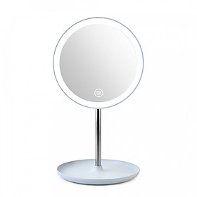 Fashion Led Light Makeup Mirror Table Lamp 360° Rotation Brightness Adjustable Beauty Cosmetic Mirror