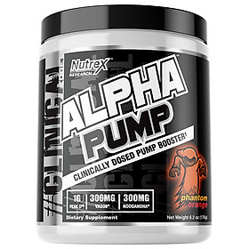Alpha Pump Nutrex - Hỗ Trợ Pump Cơ Hiệu Quả - 20 Liều dùng