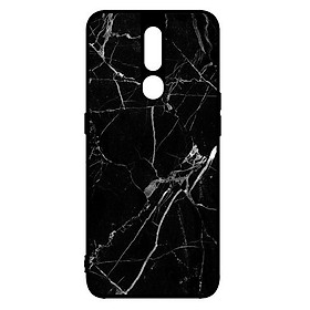 Ốp lưng dành cho điện thoại Oppo F11 Pro Stone Black - Hàng Chính Hãng