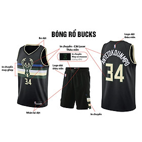 Bộ Jersey NBA Delo - Los Angeles Clippers