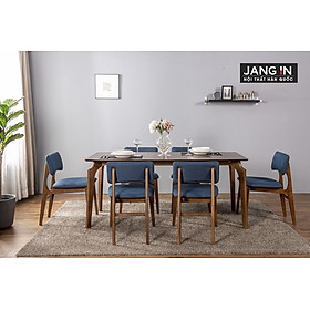 Mua Bộ bàn ăn Liverpool 6 chỗ Jang In 1502810001-02