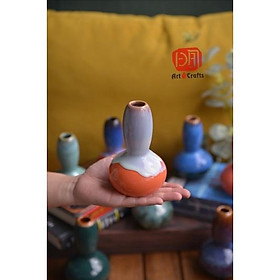 Mua Lọ hoa mini để bàn siêu cute  sứ Bát Tràng. Trang trí kệ treo tường  bàn làm việc  bàn cafe  bàn trà bh16