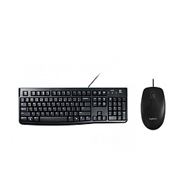 Bộ bàn phím và chuột máy tính có dây Logitech B100/ K120- Hàng chính hãng