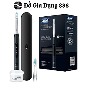 Bàn Chải Đánh Răng Điện Oral B Pulsonic Slim Luxe 4500, Oral B  Electric Toothbrush, Kèm 2 Đầu Bản Chải, Nhập Đức