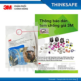 Mua Mặt nạ phòng độc 3M HF52 kèm 10 tấm lọc 3744K  mặt nạ lọc bụi  lọc hơi/khí độc (HF52-3744K/10-3700)
