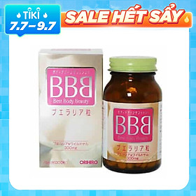 Viên uống nở ngực BBB Orihiro Best Body Beauty Nhật Bản 75g hộp 300 viên