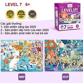 Bộ Xếp Hình Nâng Cao Mideer Advanced Puzzle - Level 7 (Song of the Sea) Dành Cho Bé Gái Từ 6 Tuổi