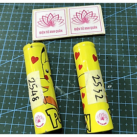Mua Pin 18650 Phiên bản Pikachi ( Dung lượng 2500 - 3000 mah )