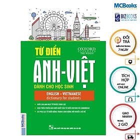 Từ Điển Anh - Việt Dành Cho Học Sinh - MCBooks