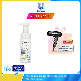 Mousse Rửa Mặt 3 Trong 1 Dove Giúp Tẩy Trang, Làm Sạch Lỗ Chân Lông Và Dưỡng Ẩm Cho Da 135ml