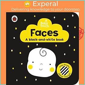 Sách - Baby Touch: Faces: a black-and white-book by Ladybird (UK edition, paperback)