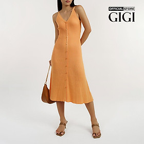 GIGI - Đầm midi hai dây cổ V hiện đại G2106K212719-74