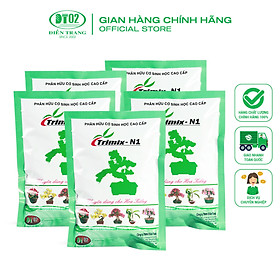 Combo 5 gói phân hữu cơ sinh học TRIMIX-N1 dạng viên 700g