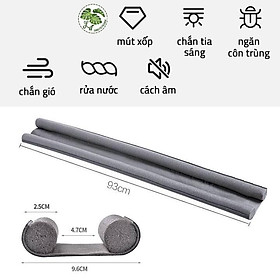 Mua Thanh Nẹp Xốp Chặn Khe Cửa 95cm Đa Năng Chặn Đáy Khe Cửa  chặn con trùng tiết kiệm điện năng