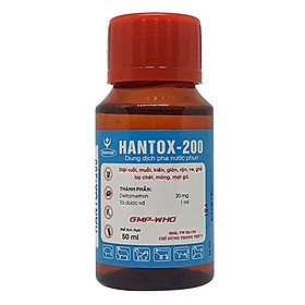 Nước diệt kiến sạch kiến sau hai giờ - Hantox 50ml