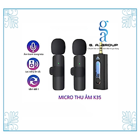 Mua MICROPHONE K35-2 + 3.5MM KẸP ÁO