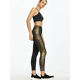 Quần Legging Oysho Gold Print Leggings- SIZE M