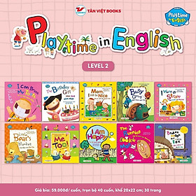 Sách - Playtime In English - Level 2 - Combo 10 Cuốn - Tân Việt Books