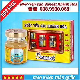 YẾN SANEST KHÁNH HÒA NHÂN SÂM 70 ML HỘP 6 LỌ.-21%