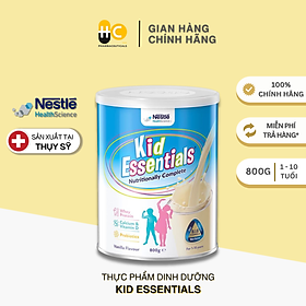 Sữa Kid Essentials - Sữa Úc Nestlé Health Science Cho Trẻ Biếng Ăn, Chậm Tăng Cân 800g - Bao Bì Mới [NHẬP KHẨU CHÍNH HÃNG]