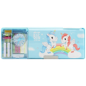 Hộp Bút Hít 3546-12 - Mẫu 4 - Màu Xanh Mint