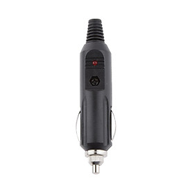 12v Male LED Car Cigarette Lighter Power Socket Plug
