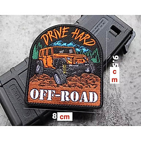 Patch_velcro dã ngoại_OFF ROAD_xe địa hình