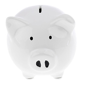 Creative Pig Piggy Bank Money Coin Saving Box Pot Case Storage Kids Pink