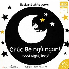 [Download Sách] Sách Ehon Kích Thích Thị Giác - Chúc Bé Ngủ Ngon! (Song ngữ Anh-Việt)