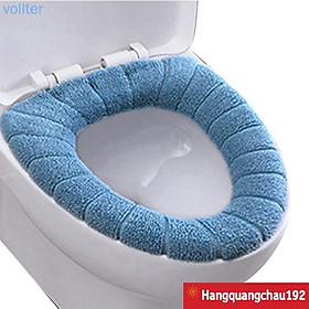 Mua Miếng đệm lót bồn cầu vải nhung mềm ấm áp mùa đông không lạnh【HO_013】