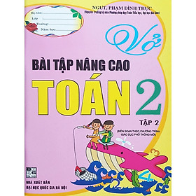 Sách Vở bài tập nâng cao Toán 2 tâp