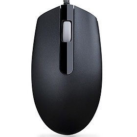 Dharmo (DEARMO) M180 wired mouse office mouse notebook desktop mouse USB photoelectric male and female mouse black 1000DPI