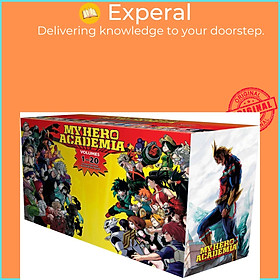Sách - My Hero Academia Box Set 1 - Includes volumes 1-20 with premium by Kohei Horikoshi (US edition, paperback)