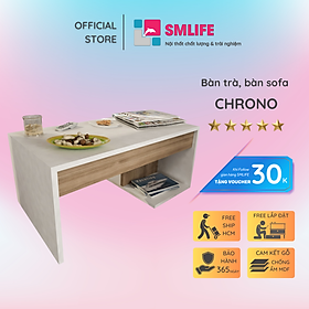 Bàn trà bàn sofa thiết kế hiện đại tiện dụng SMLIFE Chrono