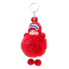 Móc Khóa Thanh Trà Baby Bông Nón 5451